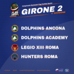Gironi Campionato Flag Football 2023 Seconda Divisione