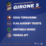 Gironi Campionato Flag Football 2023 Seconda Divisione